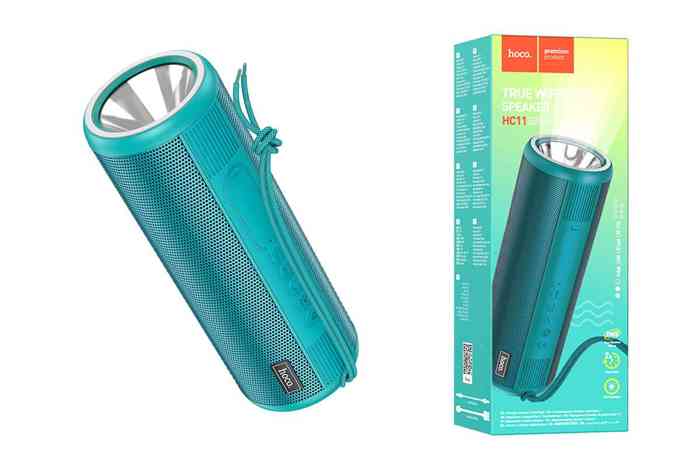 Hoco HC11 Bora Sports Waterproof Bluetooth Speaker with Flashlight